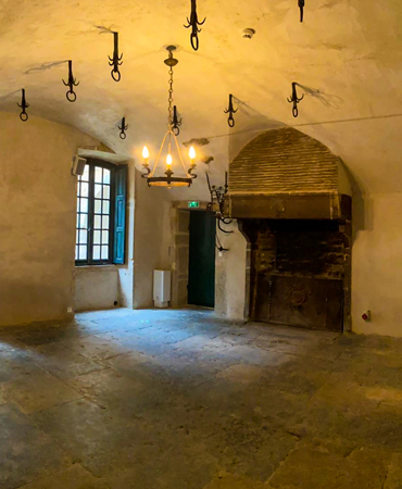 Chateau de la Barollière, la vieille cuisine
