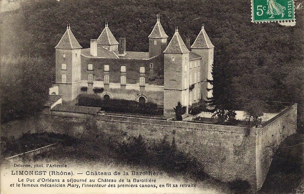 le chateau de la barolliere, Carte postale